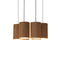 Solid Cylinder Cluster Pendant Light  option 6 Lights