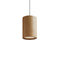 Solid Cylinder Pendant Light  option Natural Oak