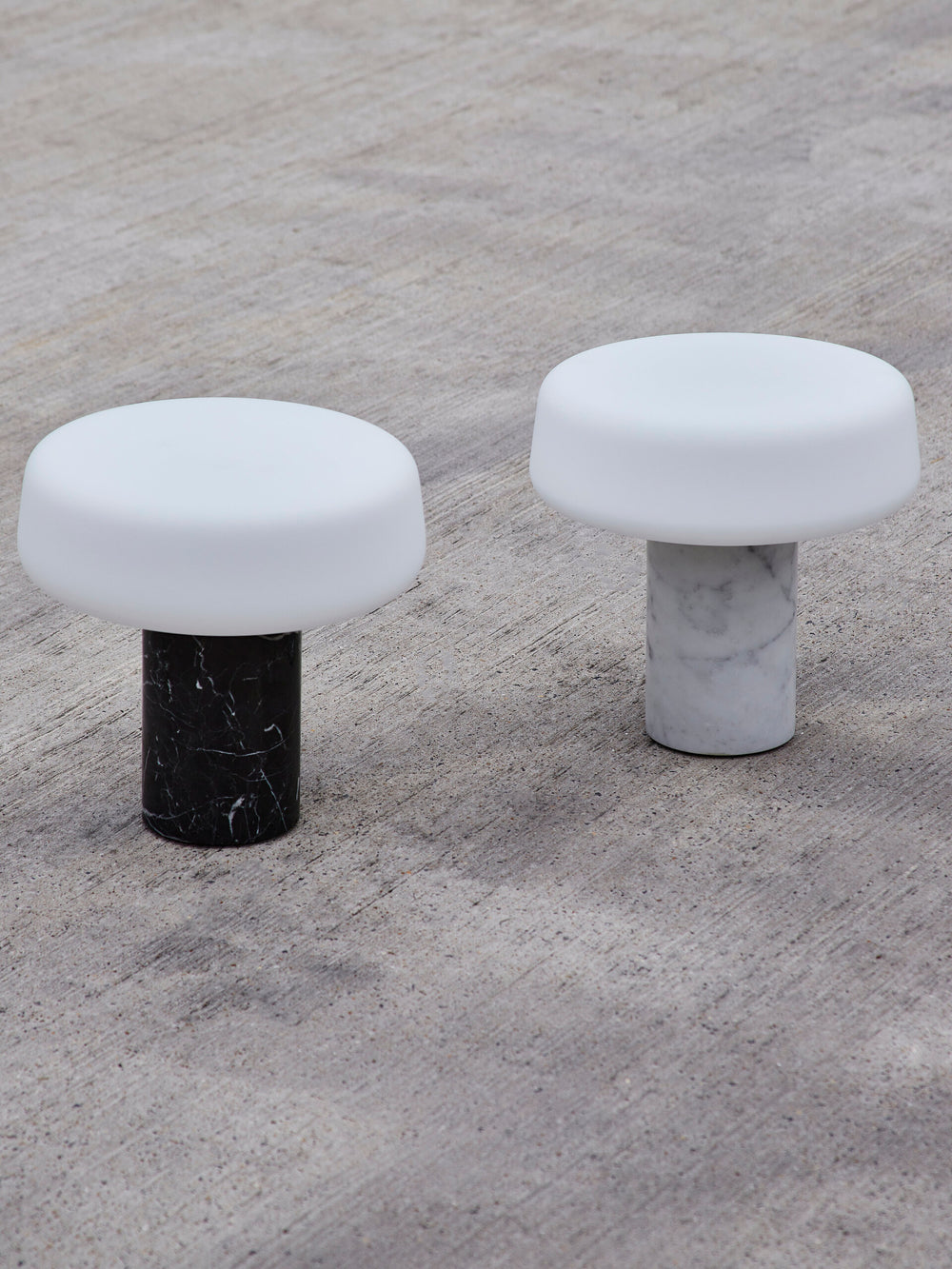 Solid Marble Rechargeable Table Lamp