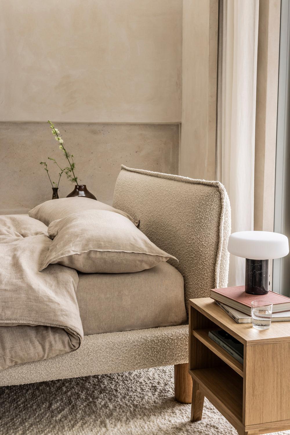 Solid Marble Rechargeable Table Lamp