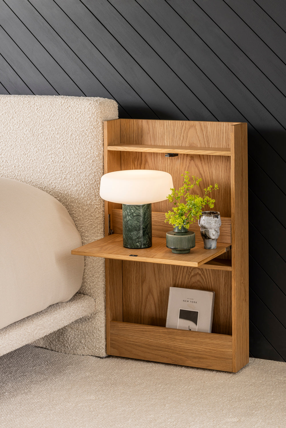 Solid Marble Rechargeable Table Lamp