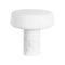 Solid Marble Table Lamp  option Carrara Marble