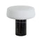 Solid Marble Table Lamp  option Nero Marquina Marble
