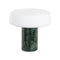 Solid Marble Table Lamp  option Serpentine Marble