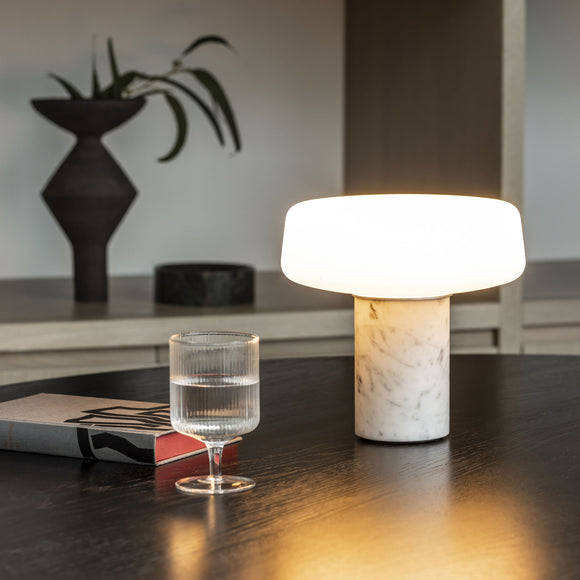 Solid Marble Table Lamp
