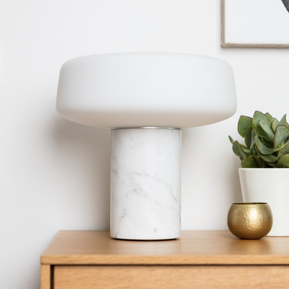 Solid Marble Table Lamp