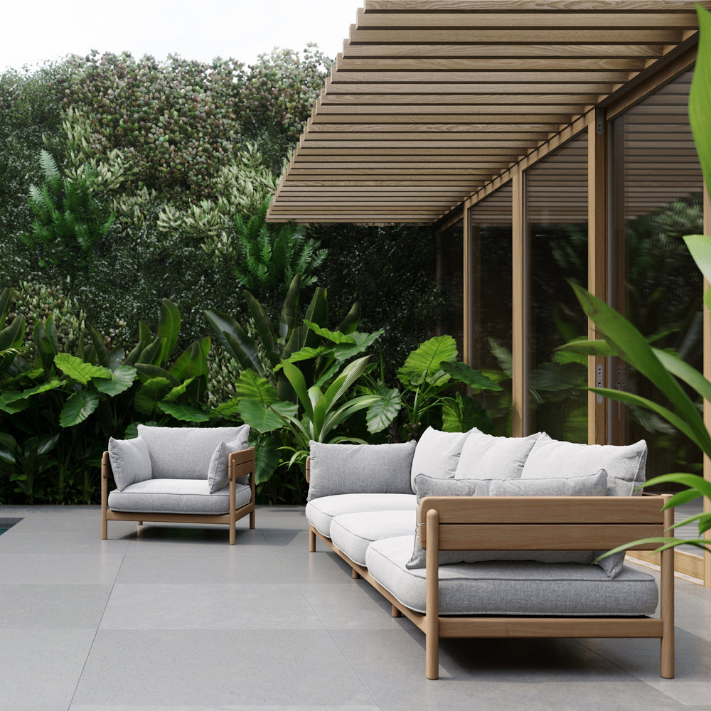 Tanso Outdoor 3-Seater Sofa