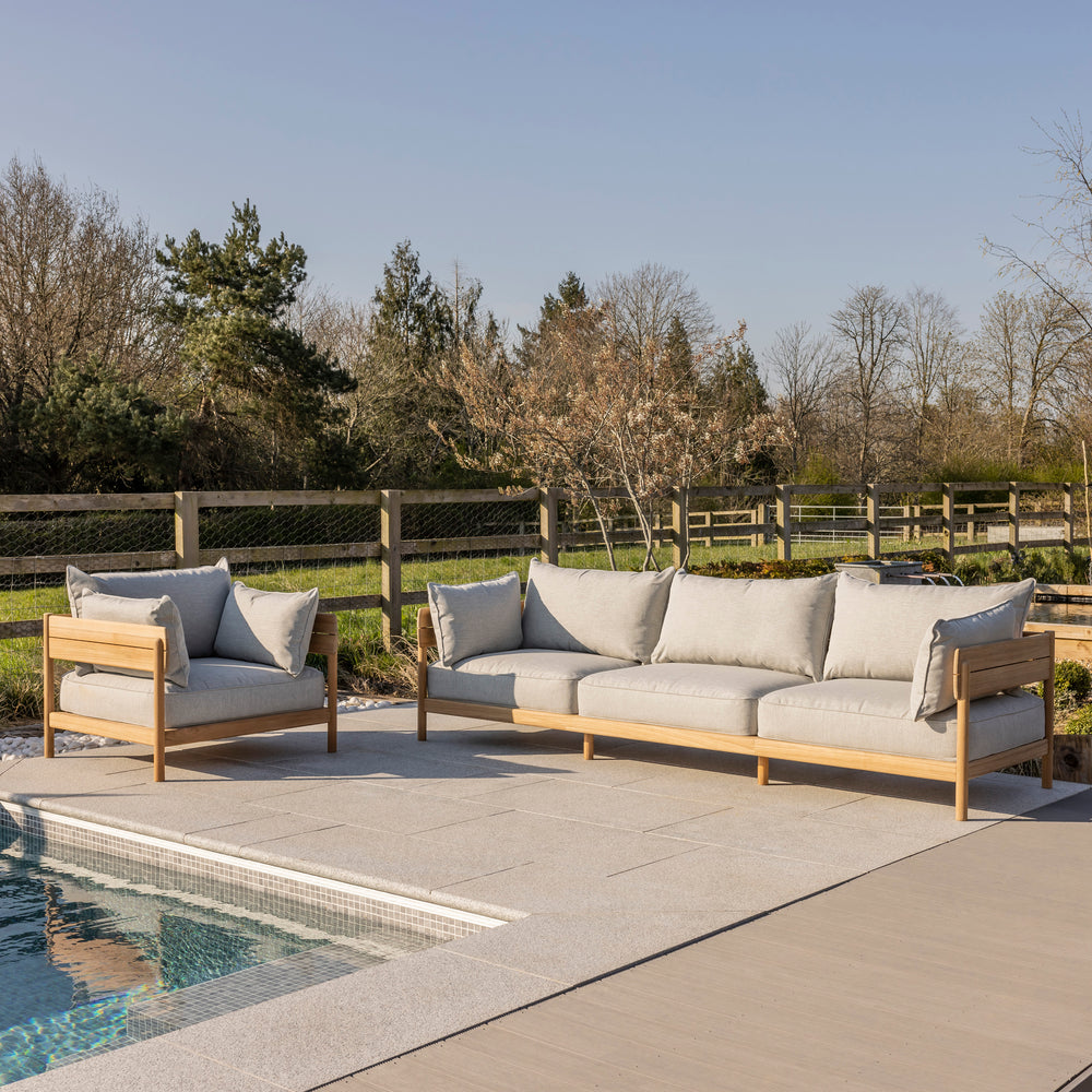 Tanso Outdoor 3-Seater Sofa
