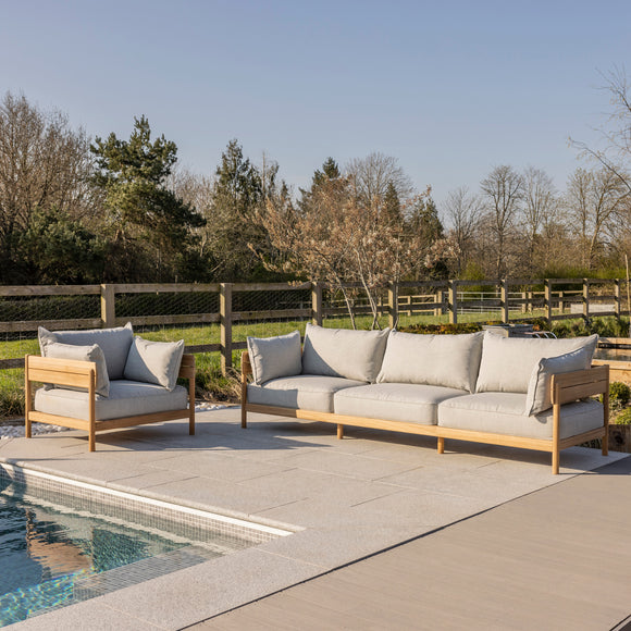 Tanso Outdoor 3-Seater Sofa