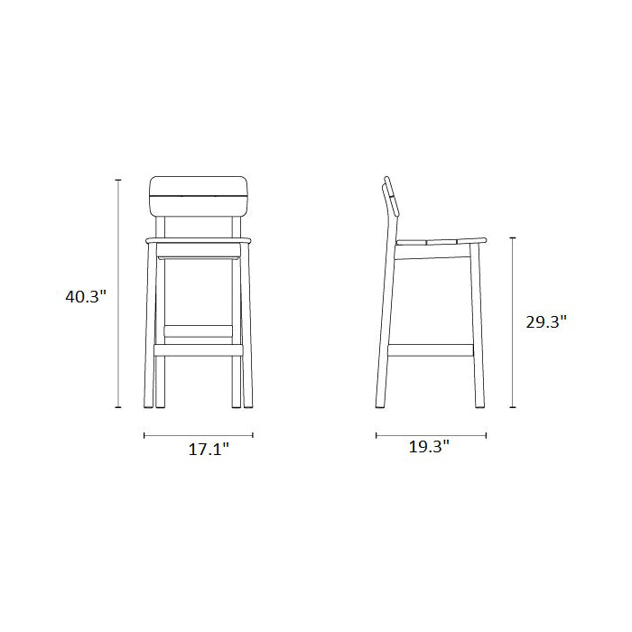 Tanso Outdoor Bar Stool