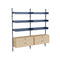 Slot Shelving  option Large 2 Drawer and Large 2 Drawer Extension Kit