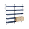 Slot Shelving  option Large and Large 2 Drawer Extension Kit