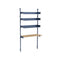 Slot Shelving  option Large Desk Kit