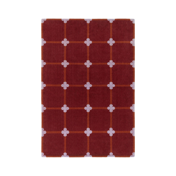 Flower Grid Rug