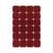 Flower Grid Rug  option Maroon / Lilac / Burnt Orange / 5 ft 1 in x 7 ft 7 in