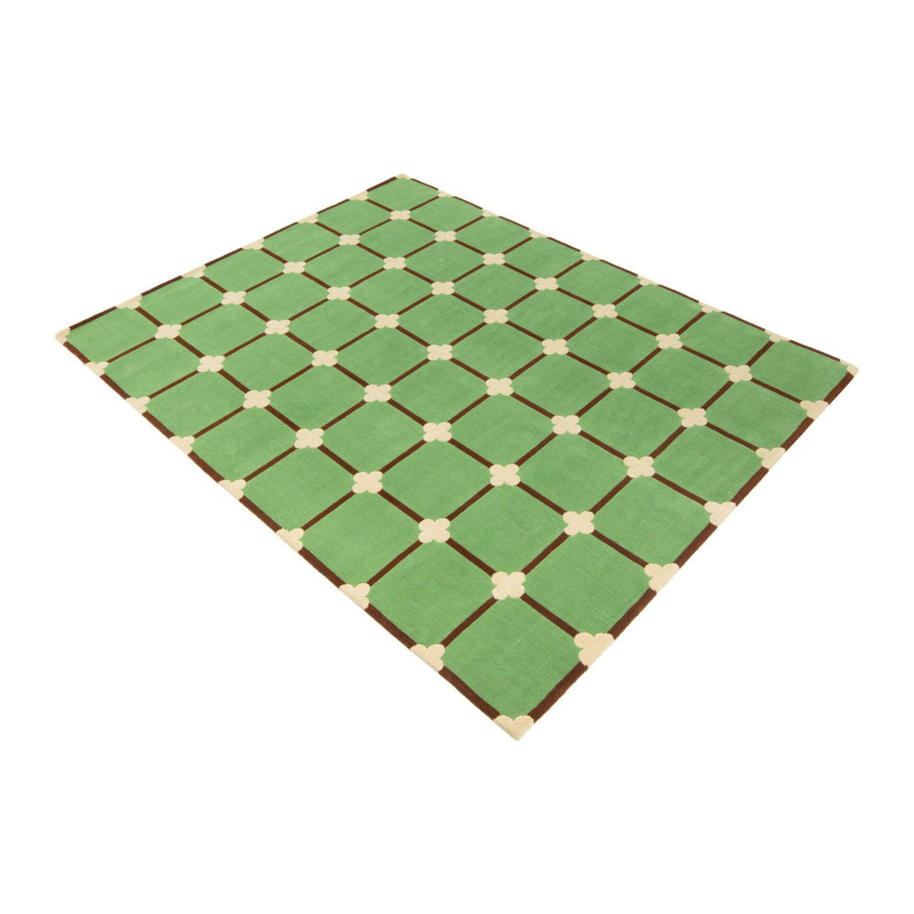 Flower Grid Rug