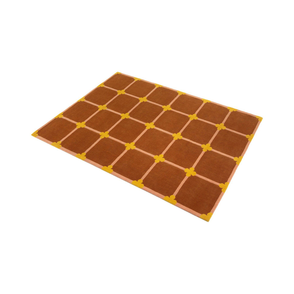 Flower Grid Rug
