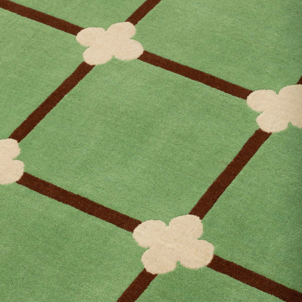 Flower Grid Rug