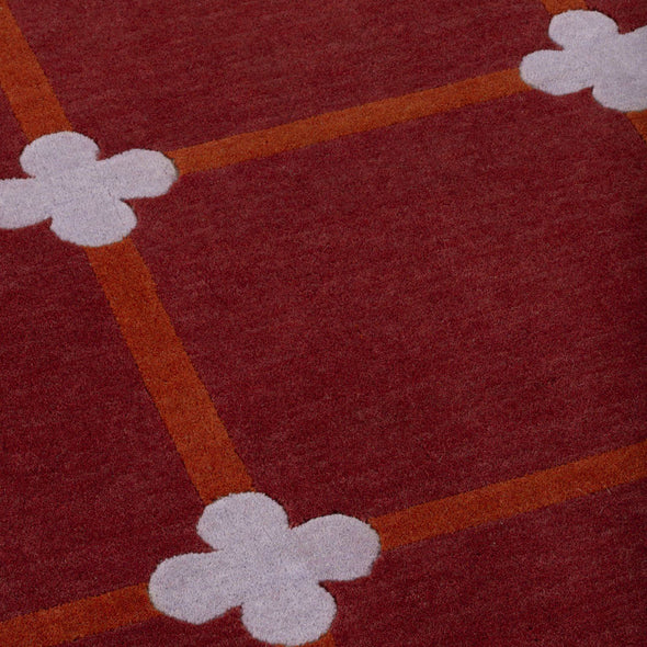 Flower Grid Rug