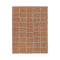 Tessera Offset Rug  option Brown Light Blue / 7 ft 7 in x 9 ft 10 in