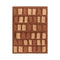 Tessera Overlay Rug  option Rust