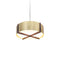Cerno Plura 18 Pendant Light  option Brushed Brass