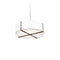 Cerno Plura 18 Pendant Light  option Dark Stained Walnut