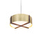 Cerno Plura 24 Pendant Light  option Brushed Brass