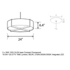 Cerno Plura 24 Pendant Light