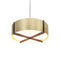 Cerno Plura 30 Pendant Light  option Brushed Brass