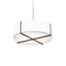 Cerno Plura 30 Pendant Light  option Dark Stained Walnut