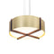 Cerno Plura 36 Pendant Light  option Brushed Brass