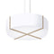 Cerno Plura 46 Pendant Light  option Frosted Polymer