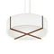 Cerno Plura 46 Pendant Light  option Gloss White