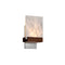 Fortis Wall Light  option Brushed Aluminum