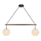 Miro Chandelier  option Walnut