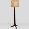 Nauta LED Floor Lamp  option Dark Stained Walnut