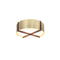 Cerno Plura 18 Flush Mount  option Brushed Brass