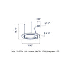 Roda LED Pendant Light