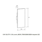 Tersus Large LED Wall Sconce