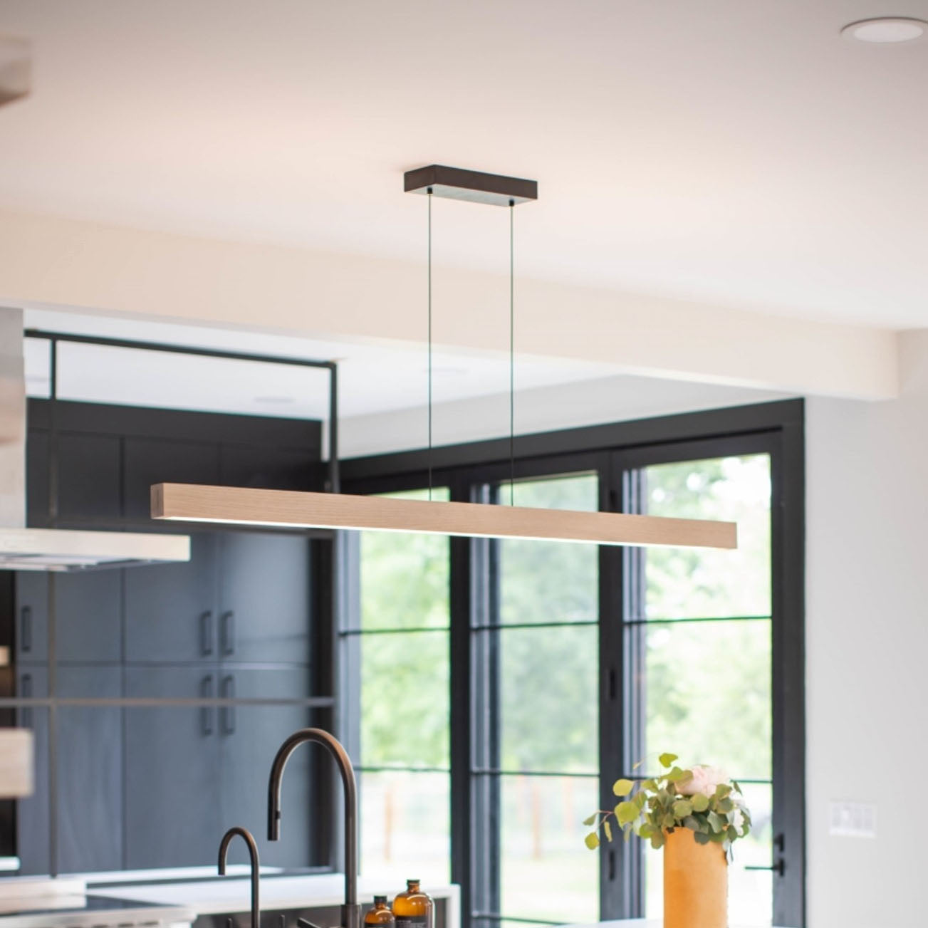 Cerno Una LED Linear Pendant Light - 2Modern