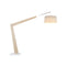 Valeo 1-Light LED Floor Lamp  option White Washed Oak