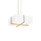 Veram 18 LED Pendant Light  option White Washed Oak