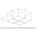 Veram 24 LED Flush Mount