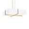 Veram 24 LED Pendant Light  option Gloss White