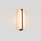 Via Wall/Ceiling Light  option Dark Stained Walnut