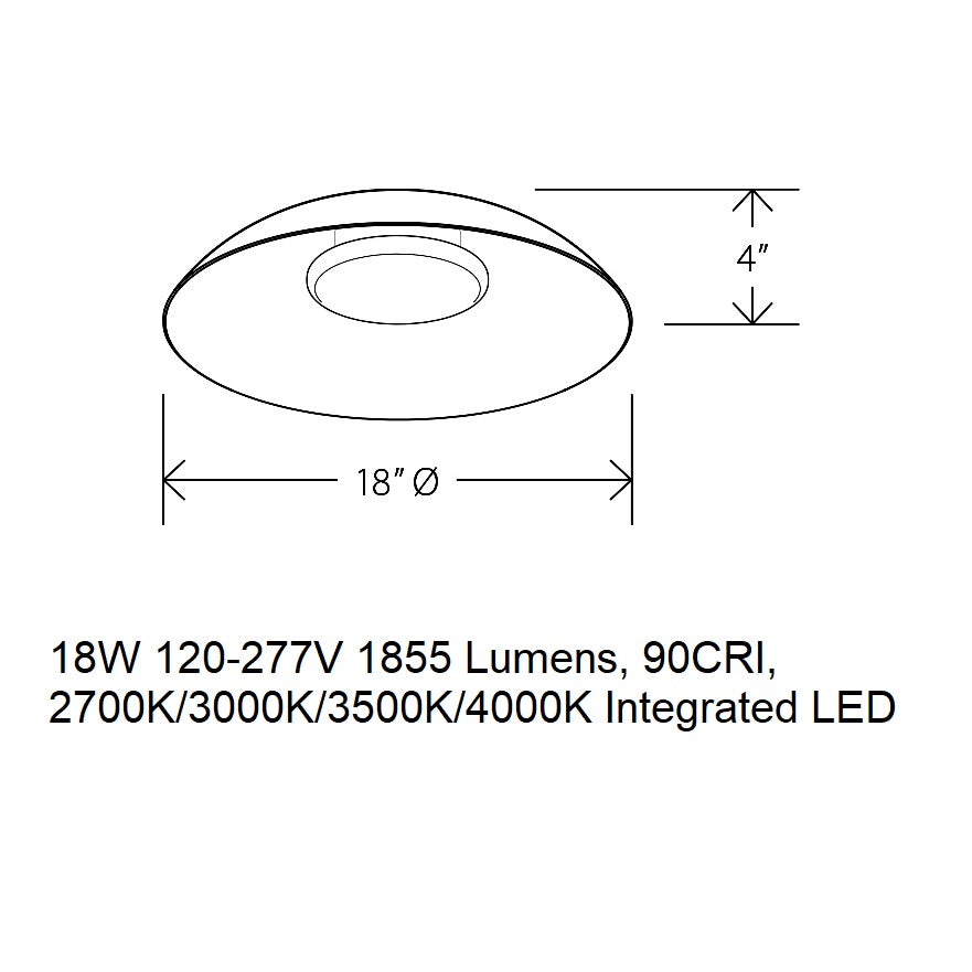 Volo Flush Mount