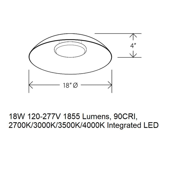 Volo Flush Mount