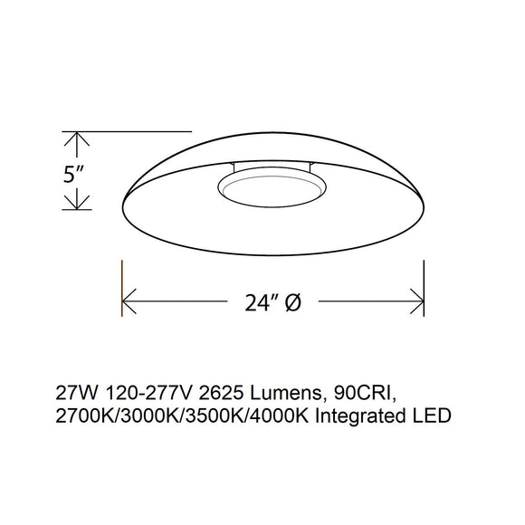 Volo Flush Mount