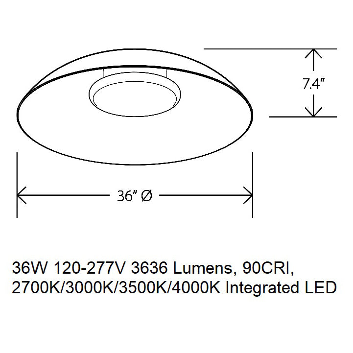 Volo Flush Mount